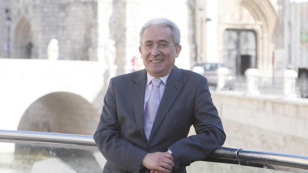 Juan Carlos Aparicio, exministro de Trabajo y exalcalde de Burgos. RAÚL. G. OCHOA