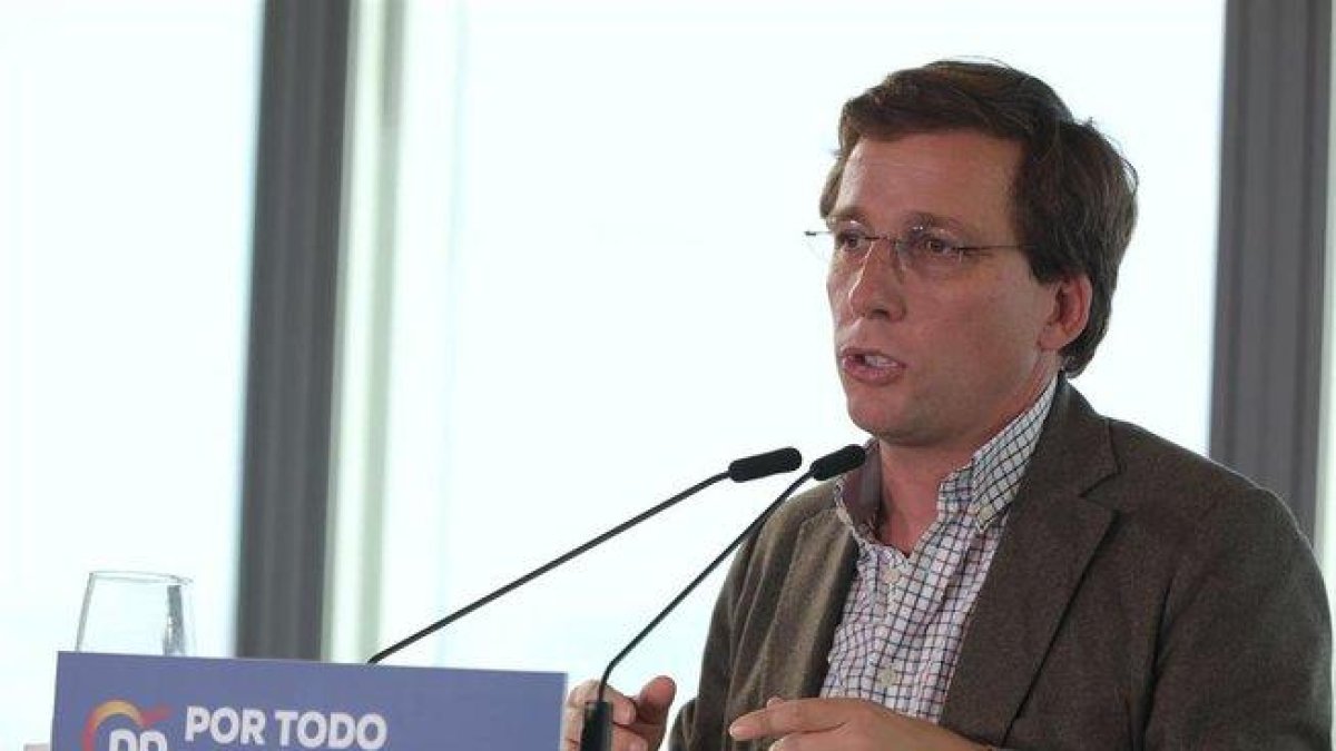 Alcalde de Madrid, José Luis Martínez-Almeida.-