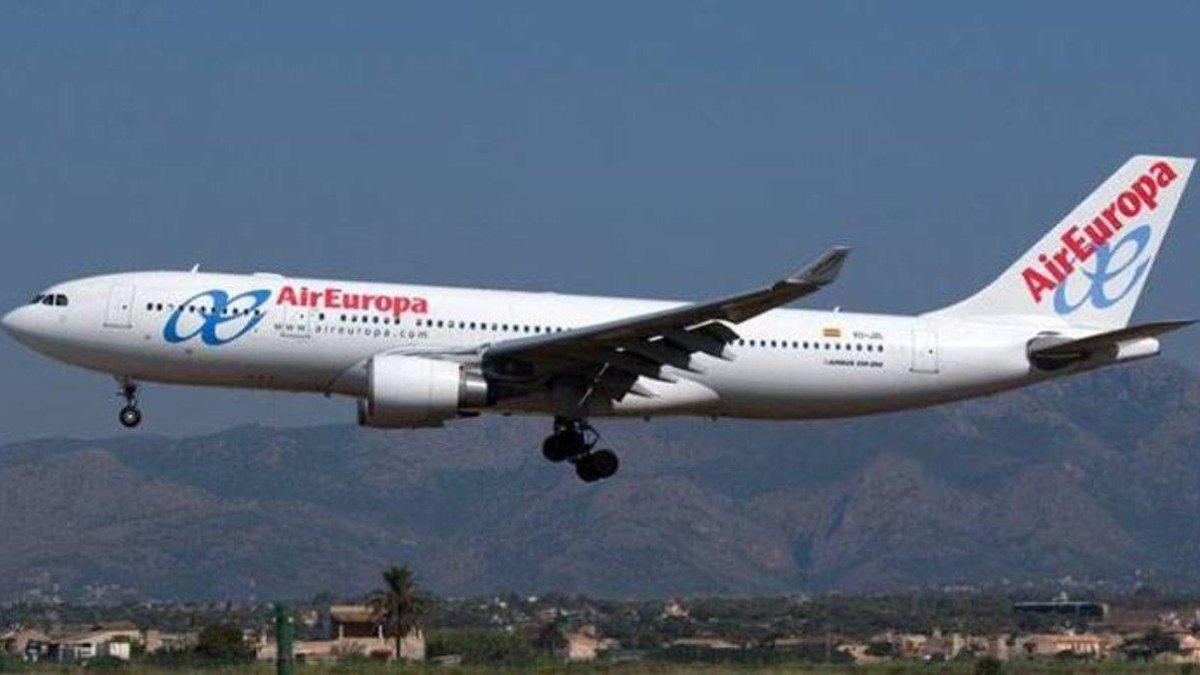 Un avión de Air Europa.-EFE
