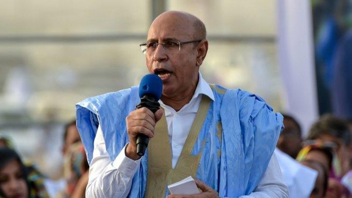 Mohamed Ould Ghazouani gana las elecciones presidenciales de Mauritania.-AFP