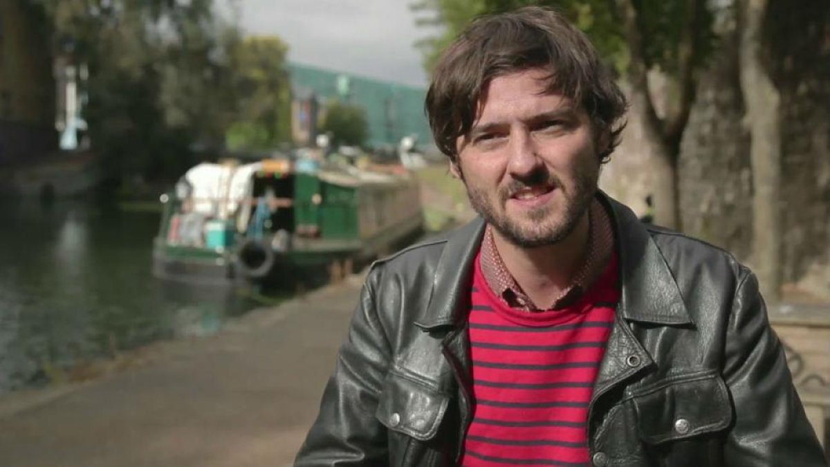 Carlos Marqués-Marcet, en el rodaje de Tierra firme-