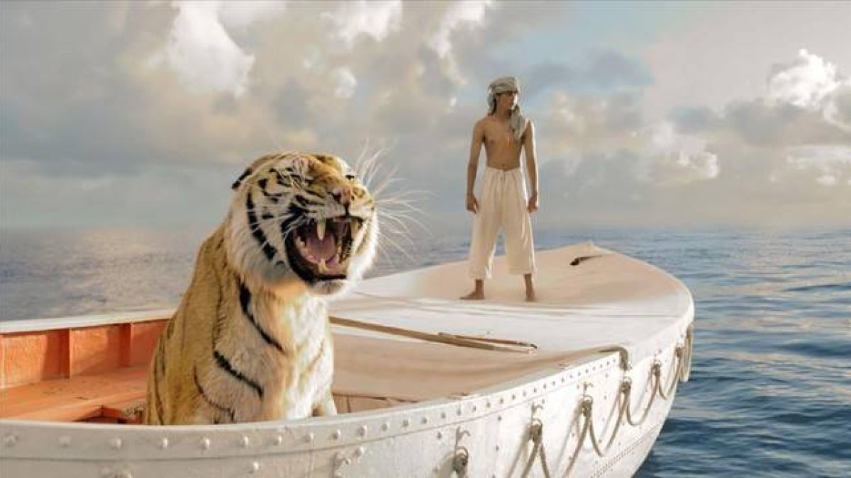 Una imagen de 'La vida de Pi'.-Foto: ARCHIVO