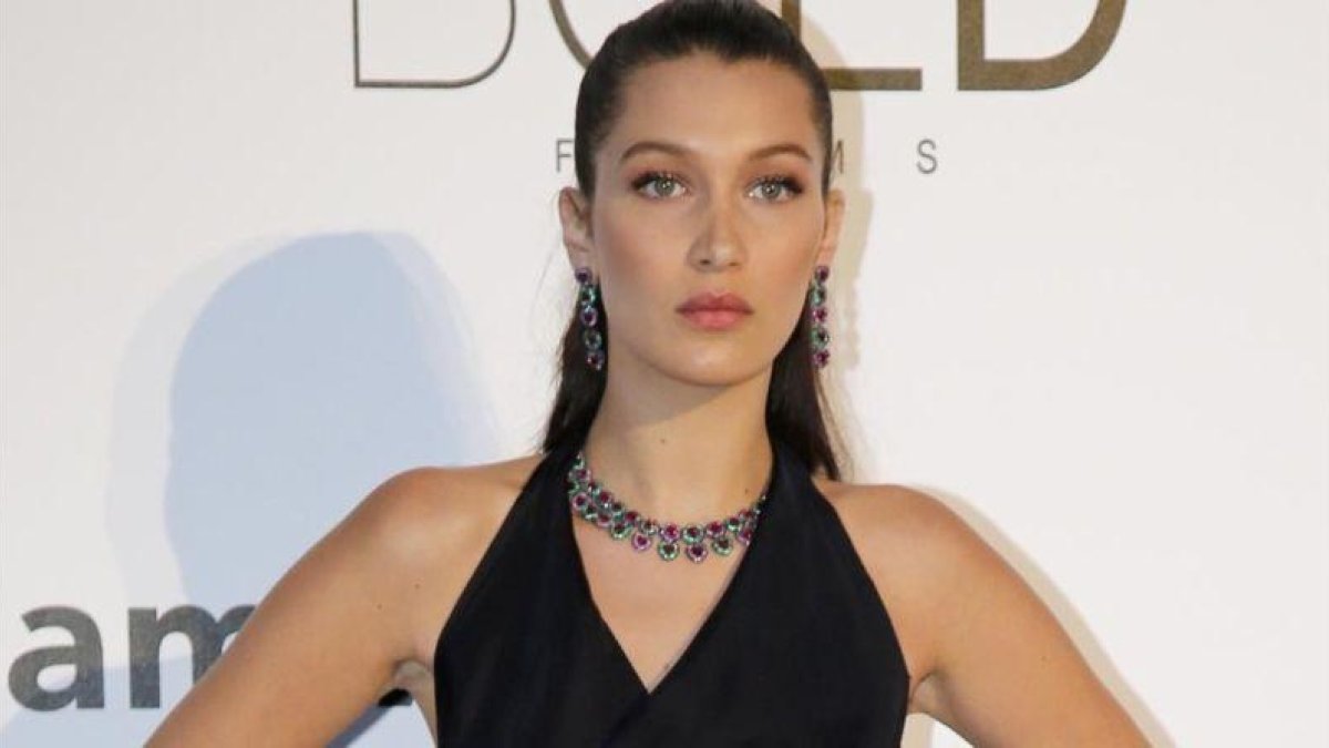 La modelo Bella Hadid.-REUTERS / JEAN-PAUL PELISSIER