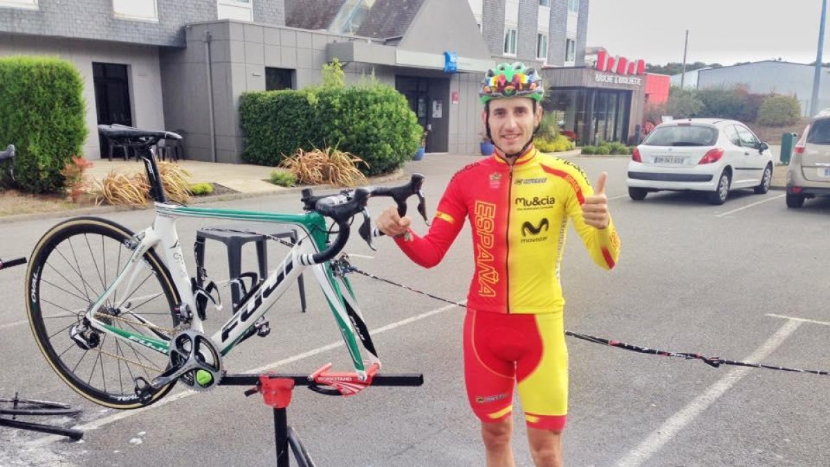 Carlos Barbero participó recientemente en el Campeonato de Europa-ECB