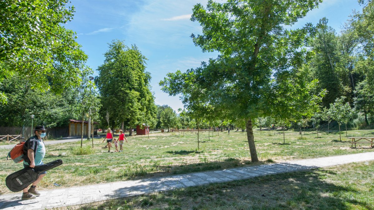 Imagen del parque de Fuentes Blancas. RAÚL G. OCHOA