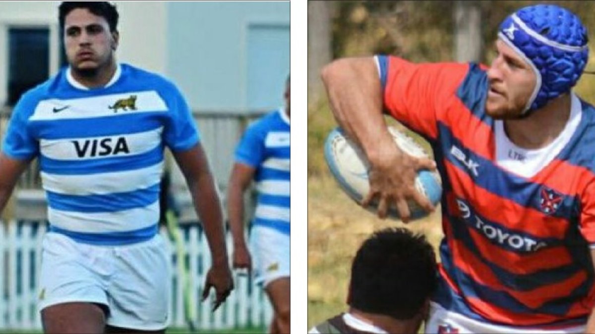 Alejandro Luna y Bernardo Vázquez, nuevos jugadores del Recoletas Burgos Universidad de Burgos. FOTOS CEDIDAS POR EL APAREJADORES RC