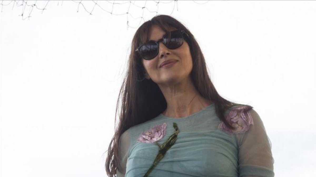 Monica Bellucci, en la quinta edicion del Festival Internacional de Cine de Los Cabos, en Baja California, el pasado sábado, 12 de noviembre.-EFE / CRISTIAN MENDOZA