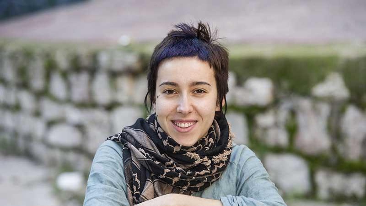 María Luisa Garachana nunca pierde la sonrisa y siempre saca el lado positivo de cada experiencia.-ISRAEL L. MURILLO