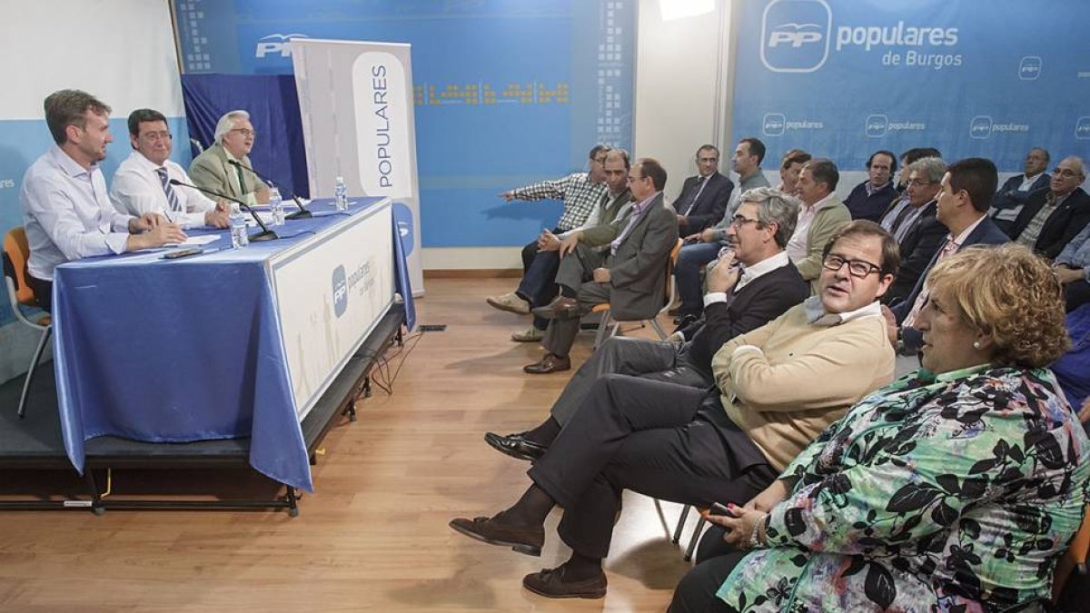 El Partido Popular celebró ayer su comité ejecutivo provincial-SANTI OTERO