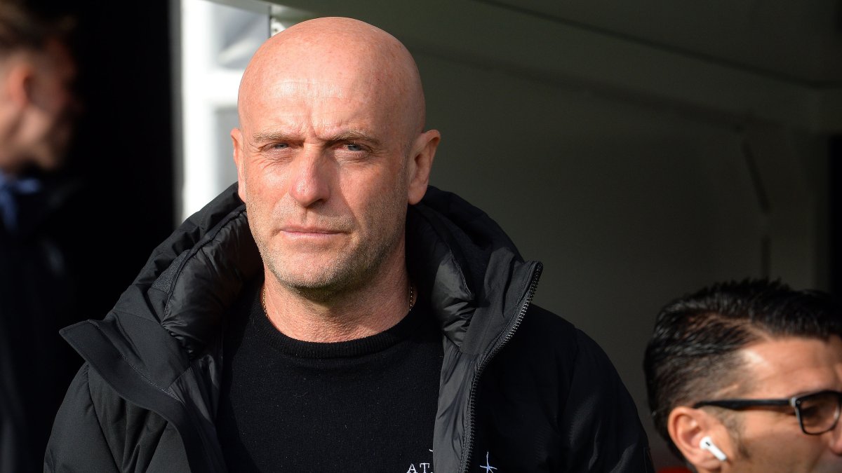 El técnico madrileño del Burgos CF. Tomás Alonso