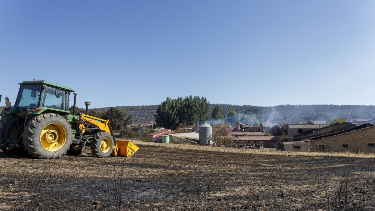 Incendio de Quintanilla del Coco. SANTI OTERO