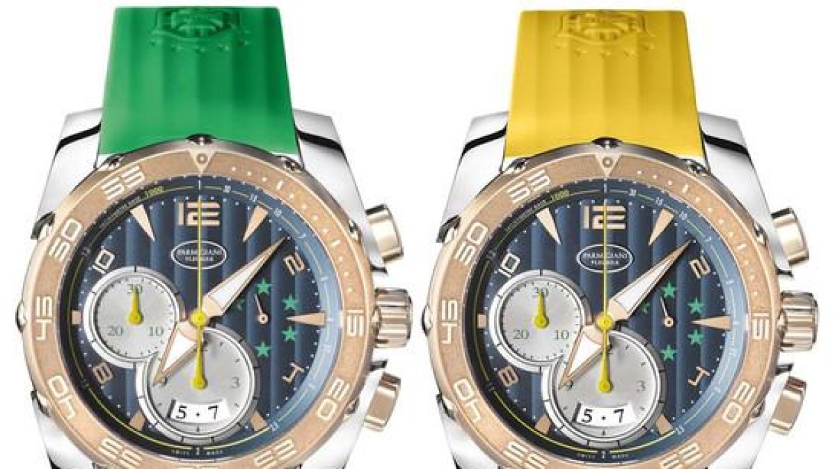 Los relojes Parmigiani conmemorativos del Mundial 2014.-