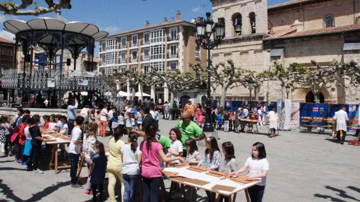 Las actividades para los más pequeños ocupan una amplia parte de los eventos de la feria.-G.G.