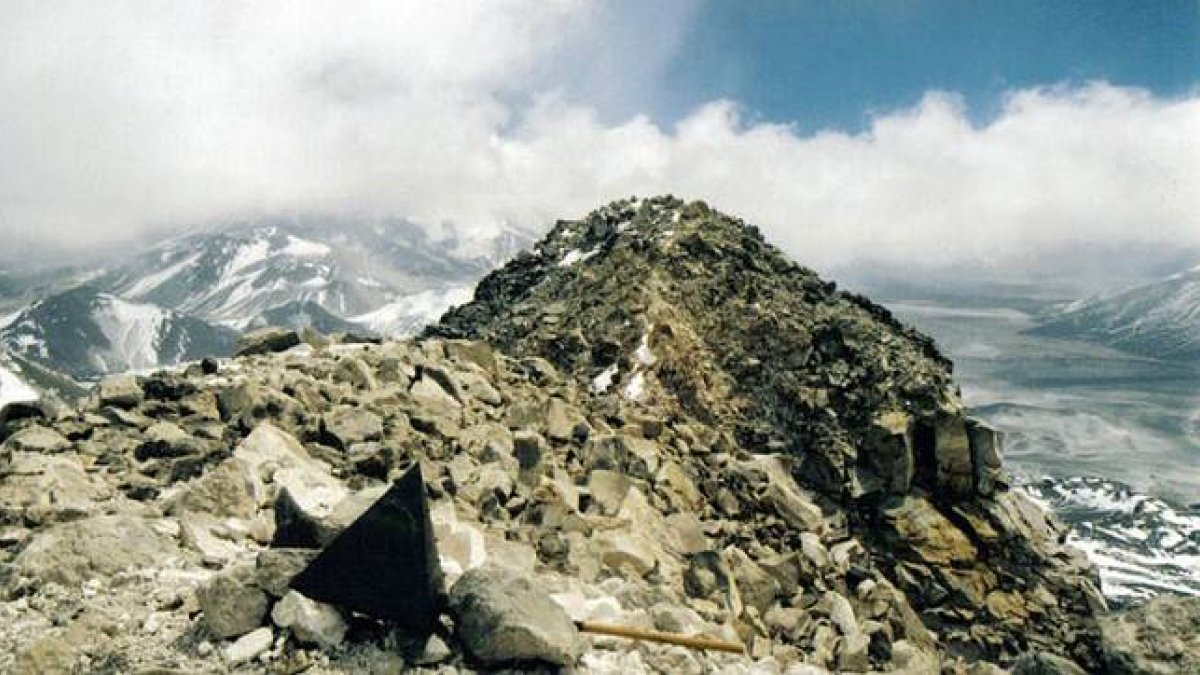Volcán Ojos del Salado, en los Andes.-Foto: WIKIPEDIA