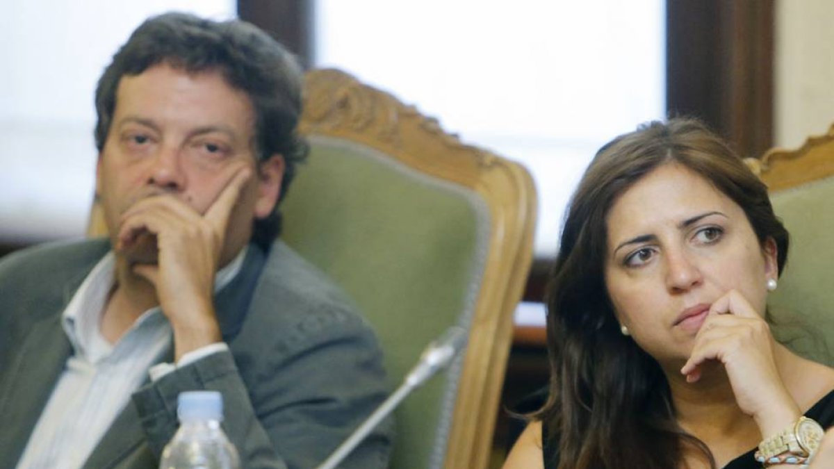 José María Jiménez y Esther Peña en una imagen de archivo-ECB