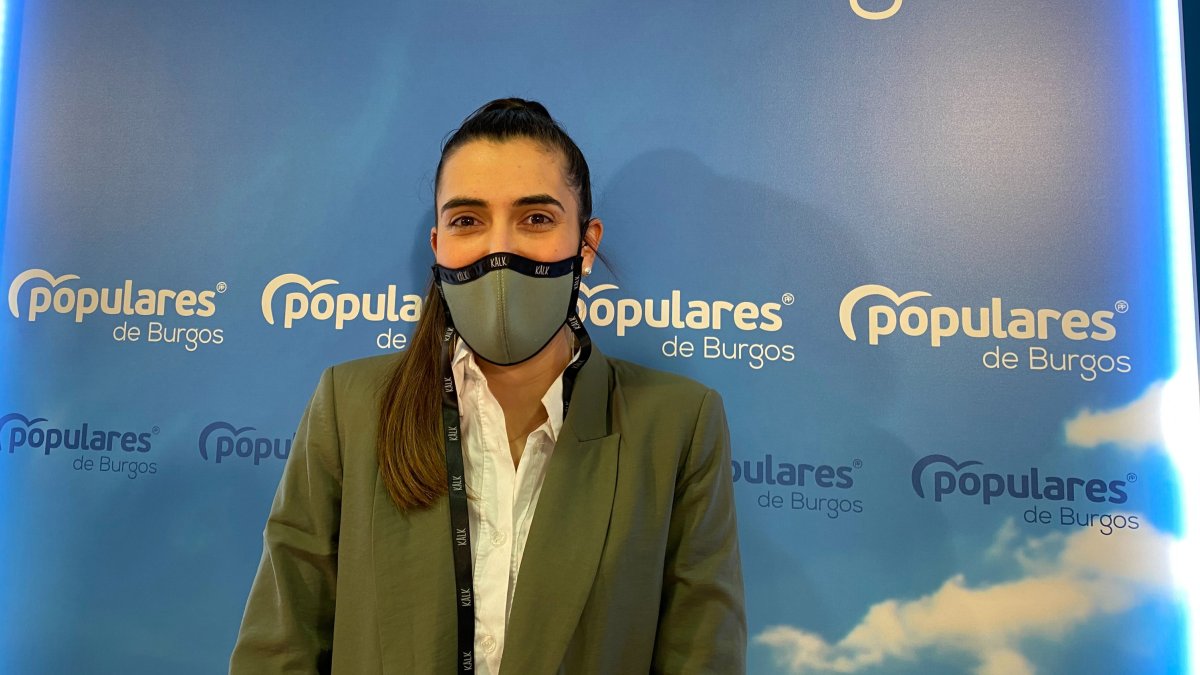Andrea Ballesteros, concejala del PP en el Ayuntamiento.