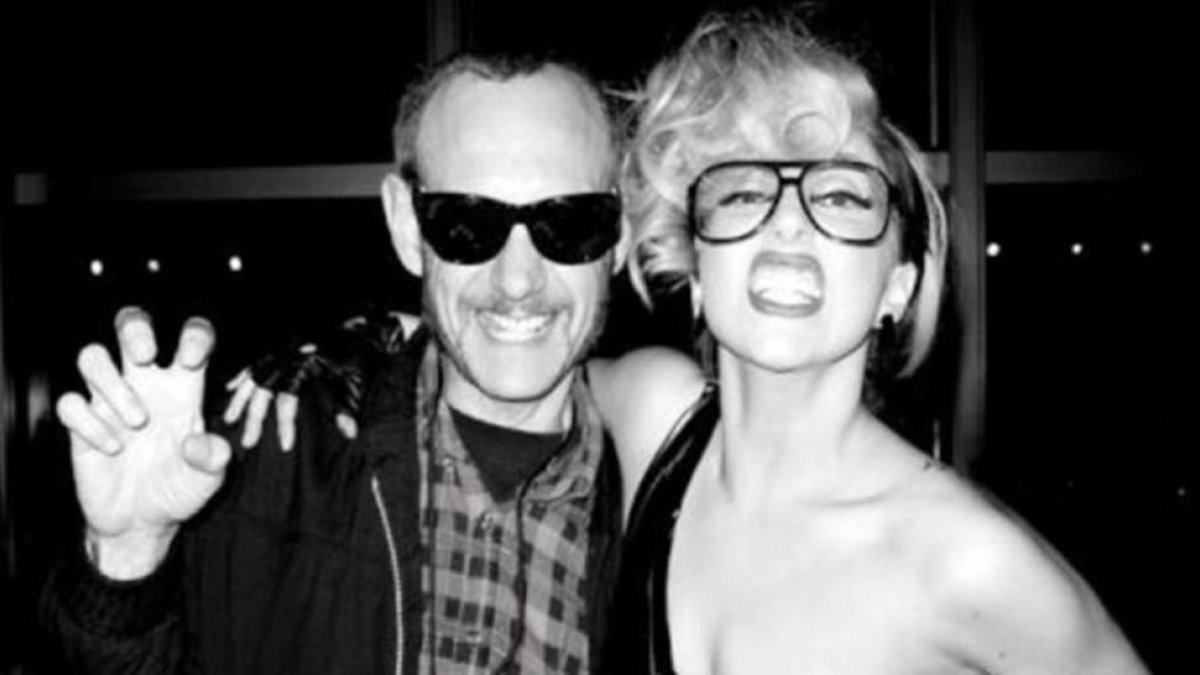 Terry Richardon, con Lady Gaga, en una imagen de hace unos años.-EL PERIÓDICO