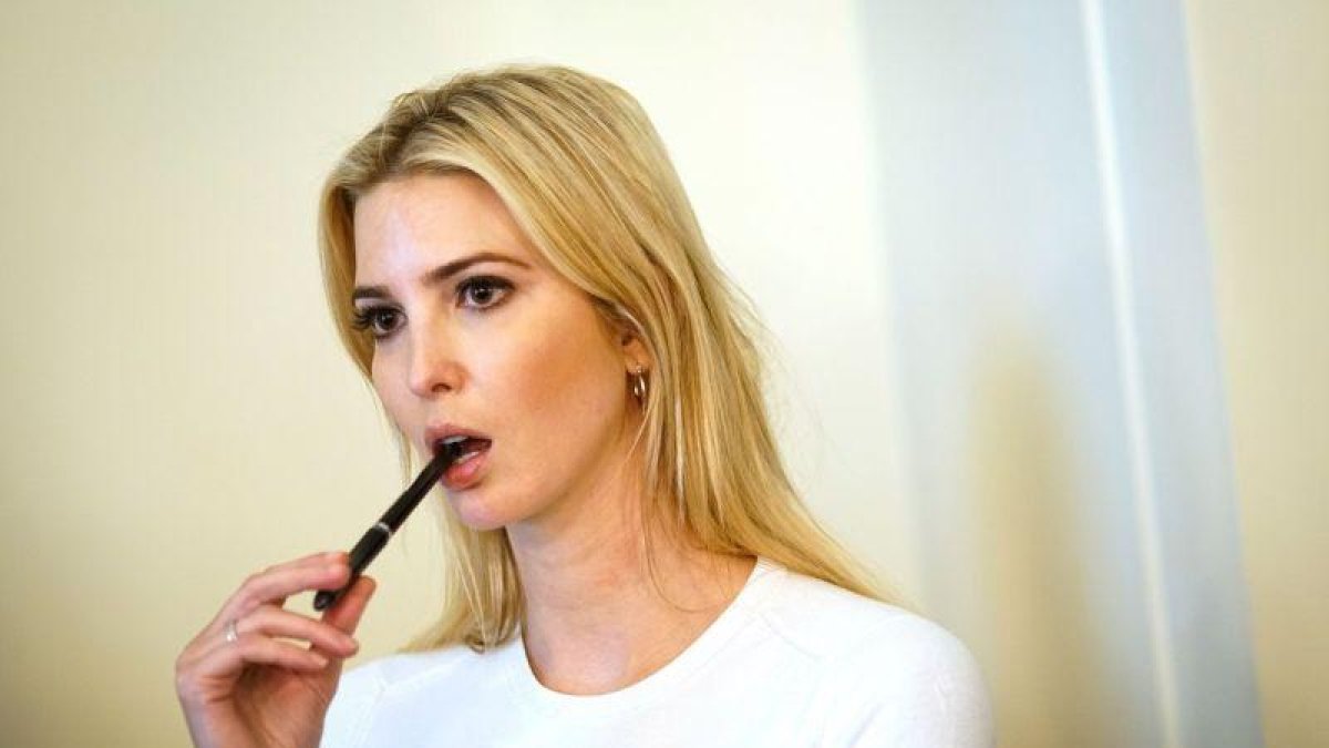 La hija mayor de Donald Trump, Ivanka Trump.-AFP