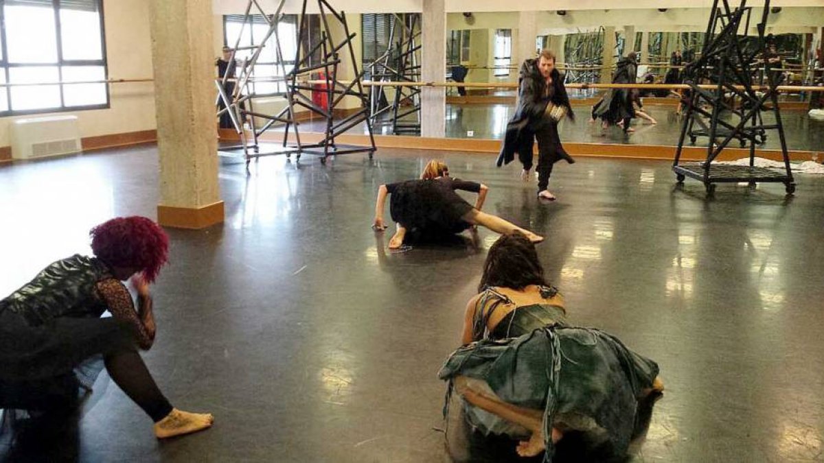 Imágen del ensayo de la obra-ECB