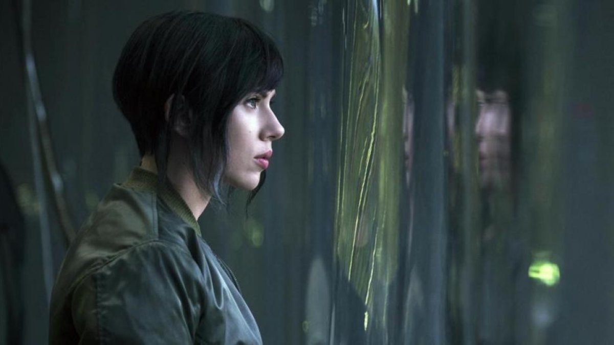 Scarlett Johansson, en una escena de 'Ghost in the Shell'.-