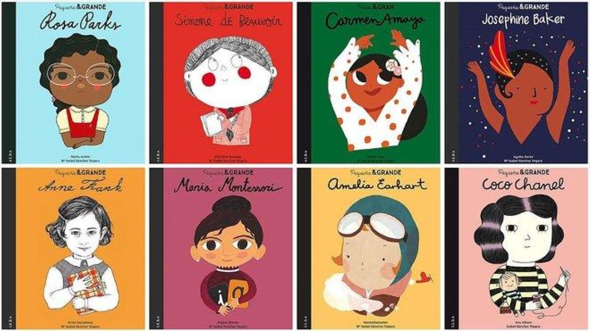 Portadas de la colección Pequeña & Grande.-