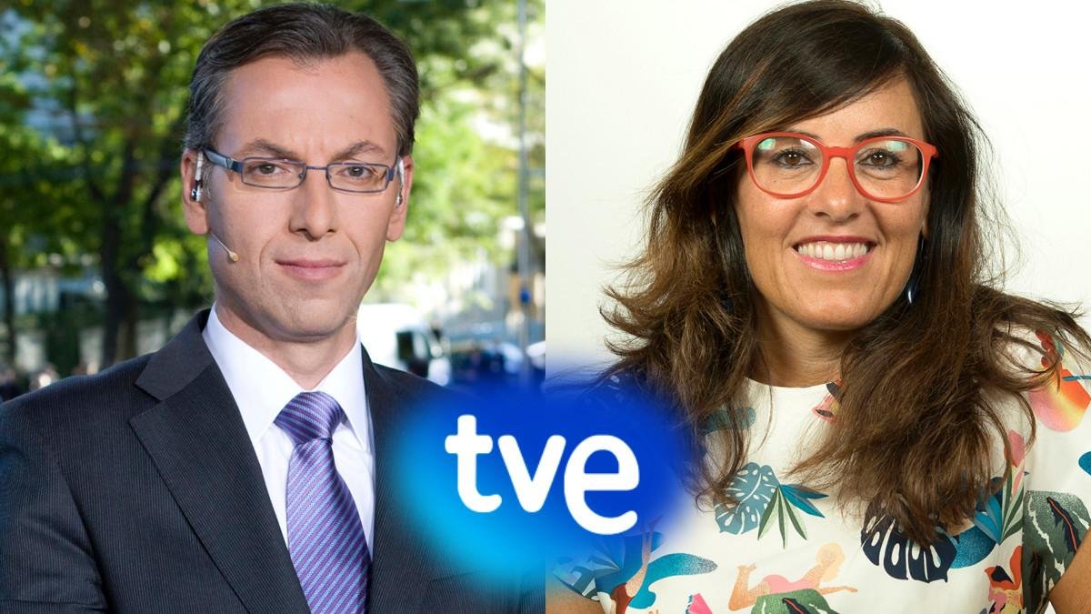 Luis Lianes y Mónica Agudo, nuevos nombramientos del equipo directivo de los Servicios Informativos de TVE. /-RTVE
