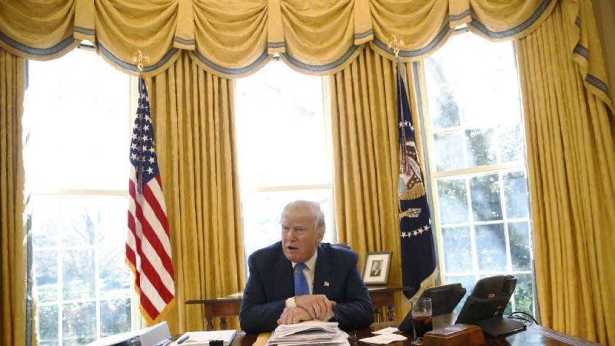 El presidente de EEUU, Donald Trump.-JONATHAN ERNST / REUTERS