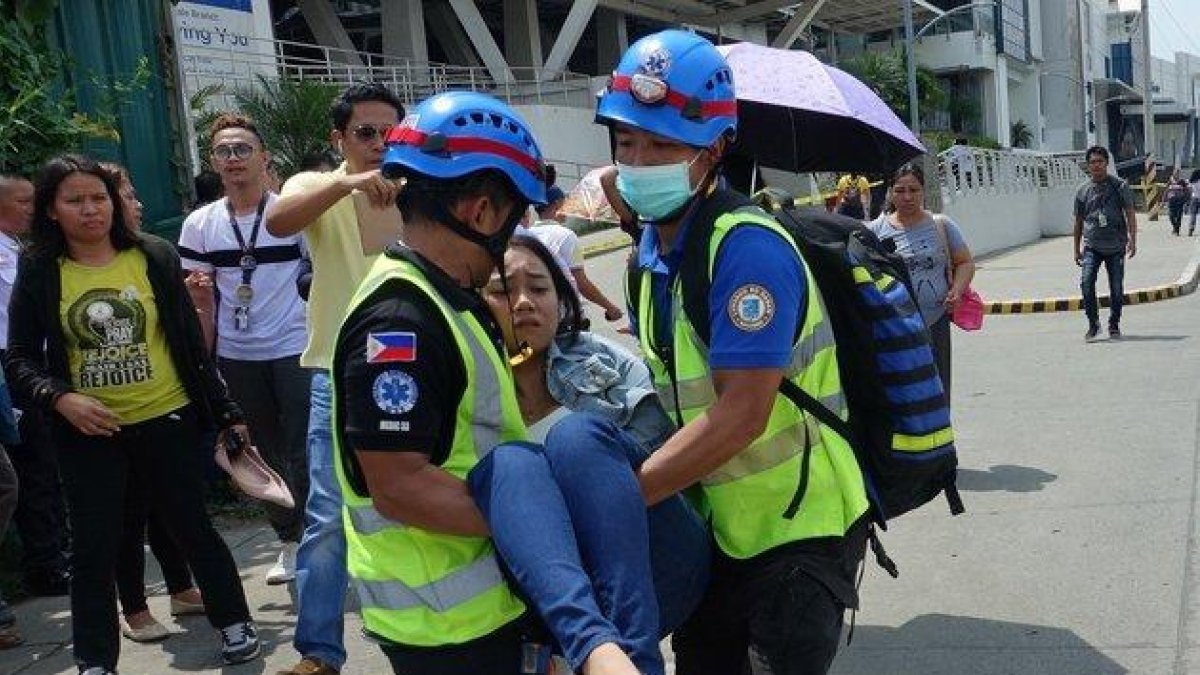 Un total de 25.630 personas se han visto afectadas por el terremoto del martes en todo Mindanao.-EFE