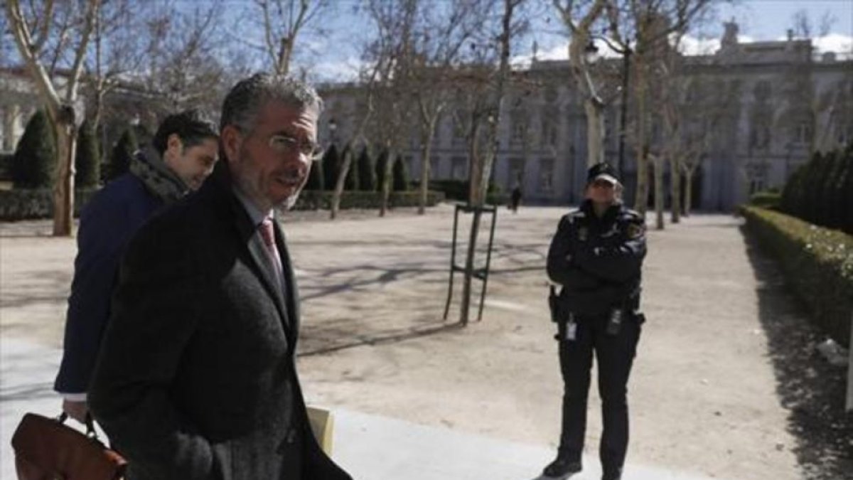 Francisco Granados, el pasado octubre, ante la Audiencia Nacional.-/ EFE / JAVIER LIZÓN