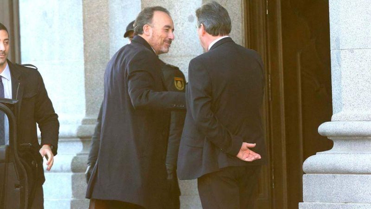 El juez Marchena abre el turno de los testigos pidiéndoles que no opinen.-DAVID CASTRO