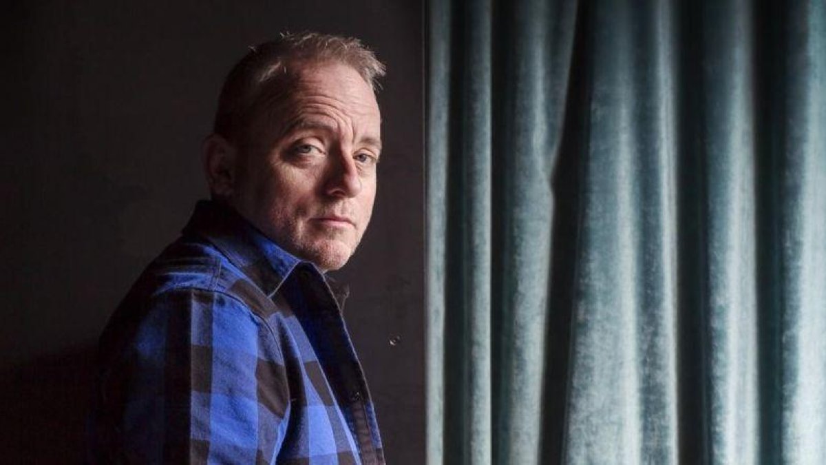 El escritor norteamericano Dennis Lehane, en Barcelona.-JOAN CORTADELLAS