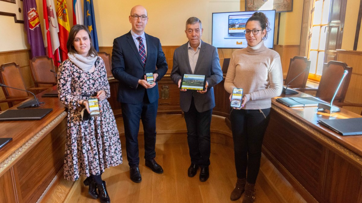 Presentación de la nueva web de Medina de Pomar. ECB