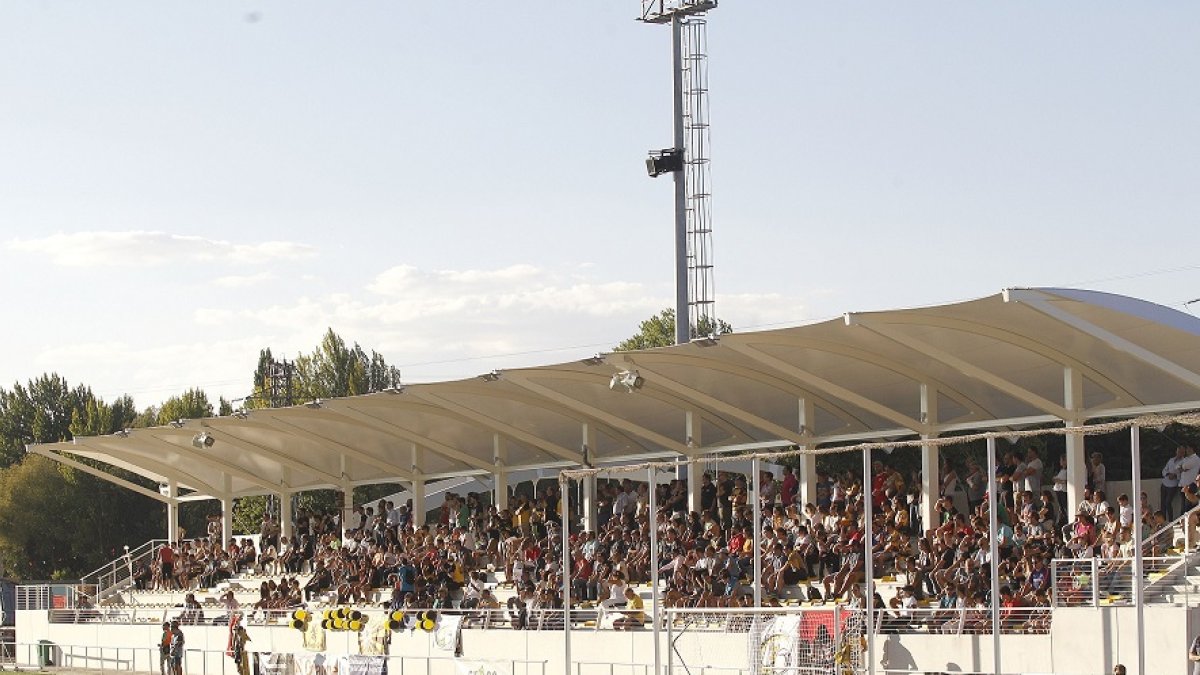 Imagen de la grada de San Amaro. SANTI OTERO