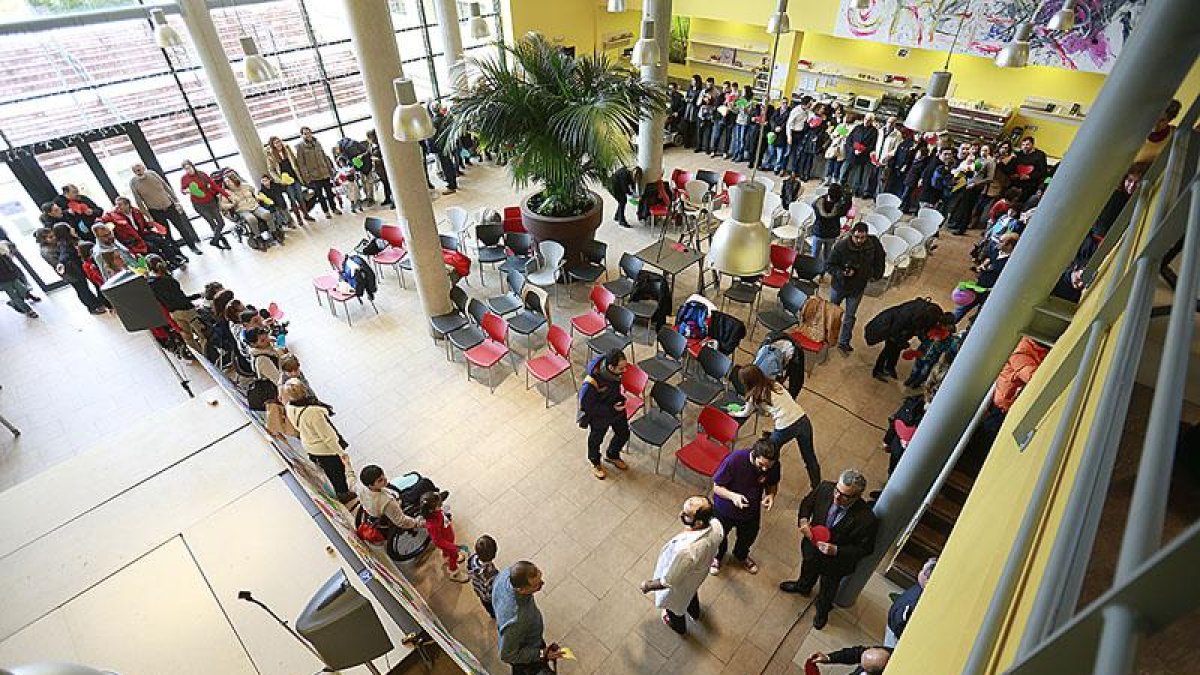 Instalaciones del centro en el barrio burgalés de Las Huelgas.-SANTI OTERO