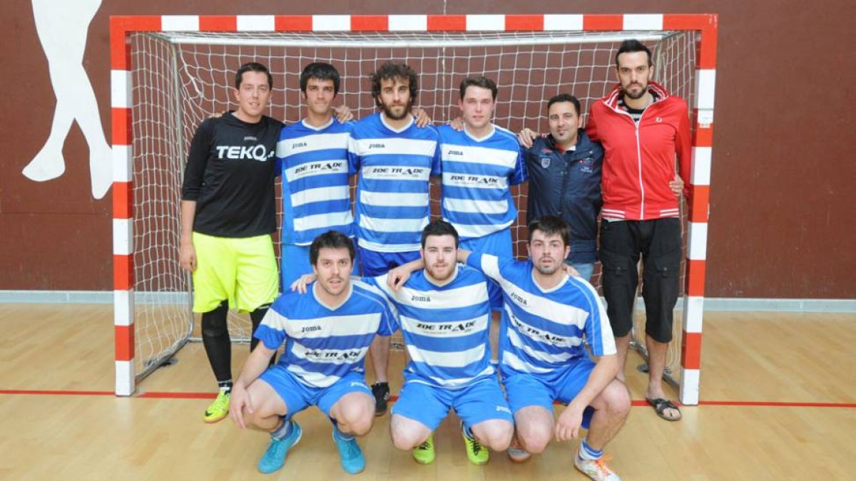 Plantilla del equipo CarniceríaSantamaríaZoe Trade, que milita en Primera División.-ISRAEL L. MURILLO