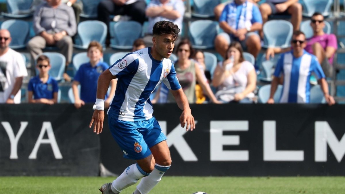 Moha, durante un partido con el Espanyol. RCD ESPANYOL