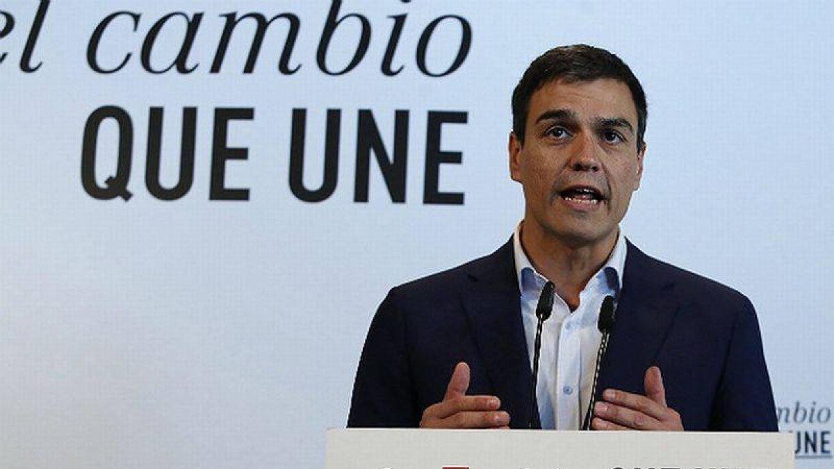 Pedro Sánchez.-Foto: JUAN MANUEL PRATS