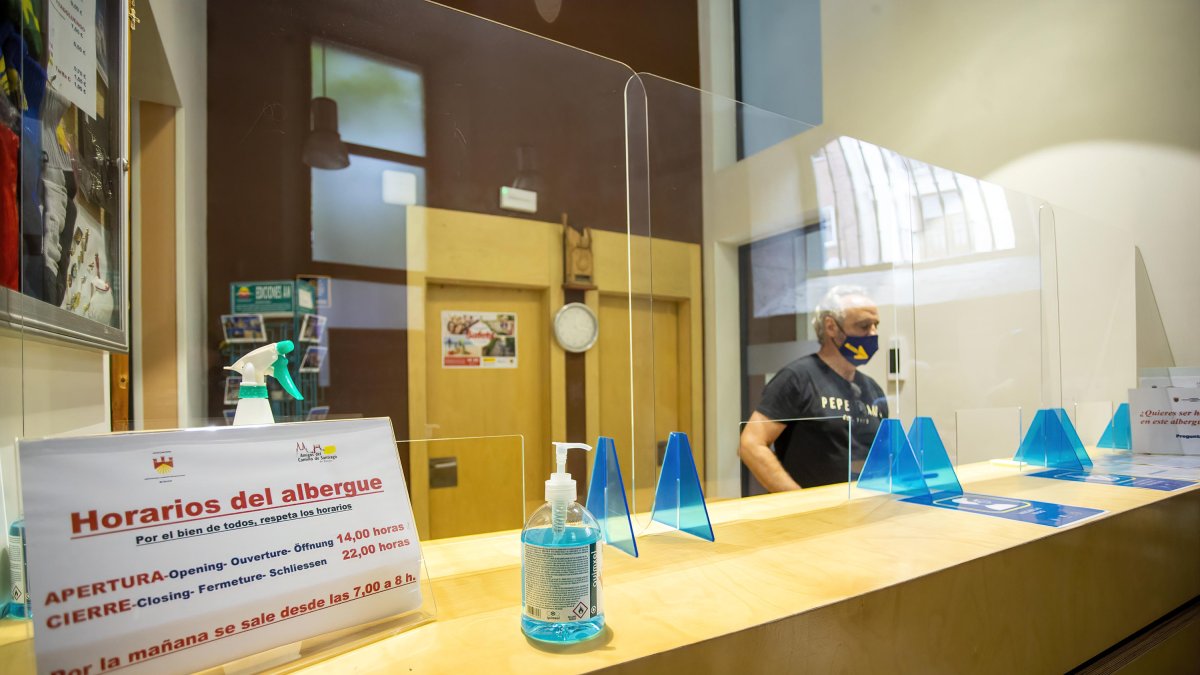 El Albergue de Peregrinos de la Casa del Cubo mantendrá  los protocolos covid y el aforo al 50%. SANTI OTERO