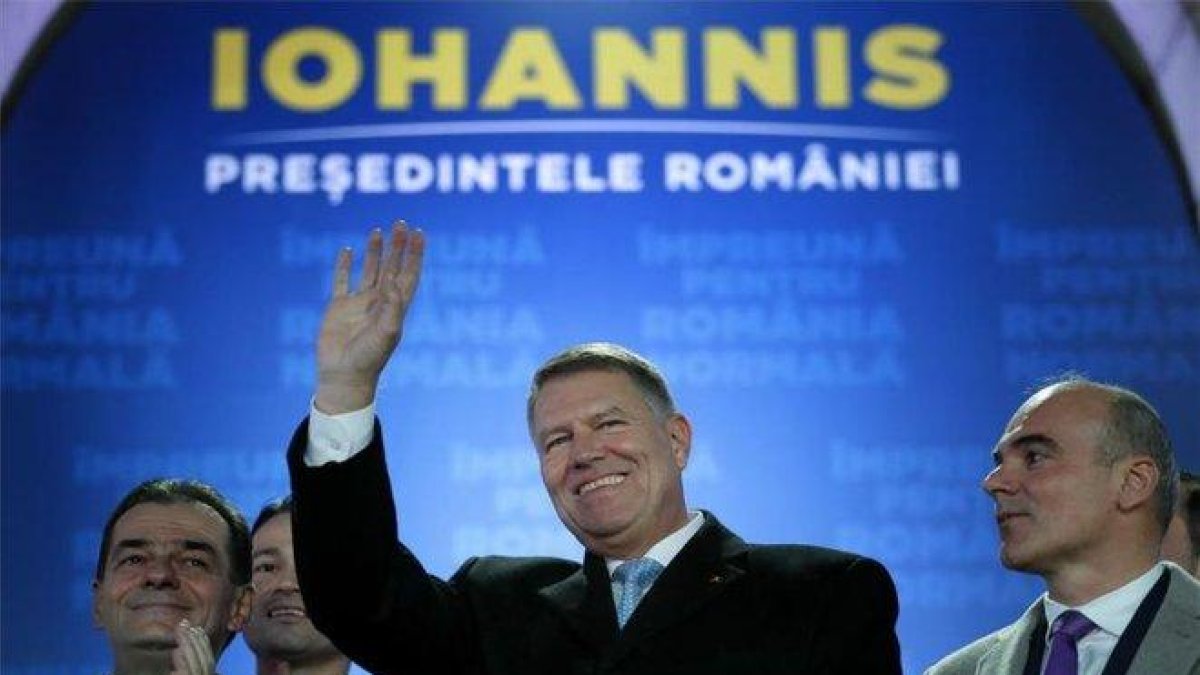 Klaus Iohannis, presidente de Rumanía.-EFE