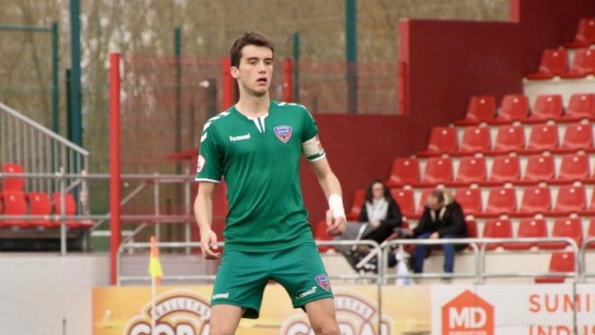 Aitor Córdoba, en un partido con el Leioa.-SD LEIOA / LUTXO