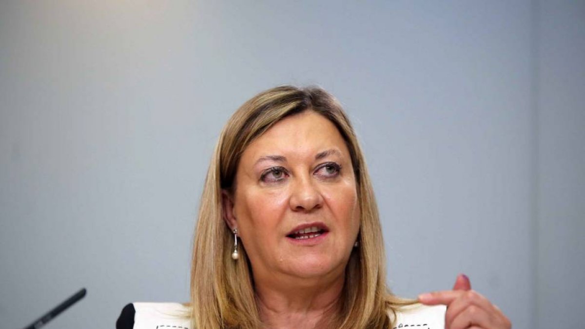 La consejera de Economía, Pilar del Olmo, comparece tras la reunión del Consejo de Gobierno-Ical