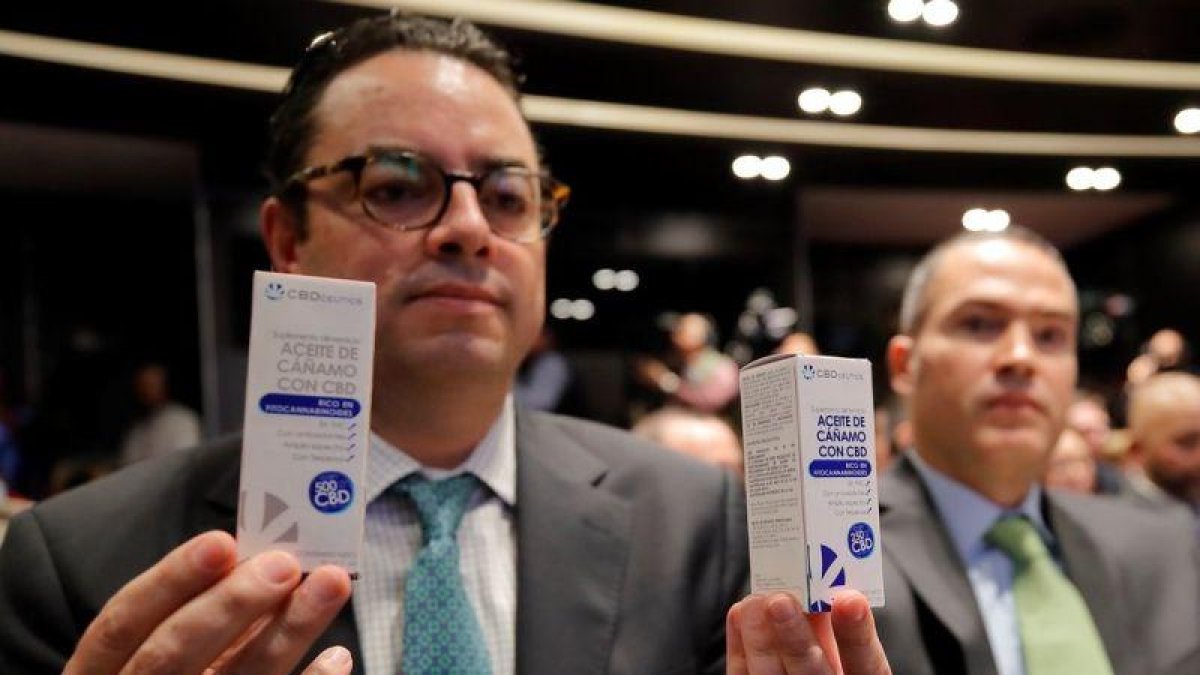 La Comision Federal para la Proteccion contra Riesgos Sanitarios Cofepris, maximo organismo de regulacion sanitaria en Mexico libero comercialmente los primeros productos incluyendo alimentos suplementos y cosmeticos elaborados a base de cannabis-JOSÉ MÉNDEZ (EFE)