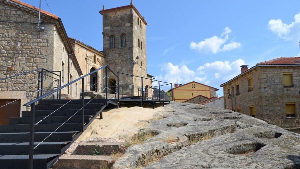 Necrópolis en Regumiel de la Sierra hallada en 2016. R. F.