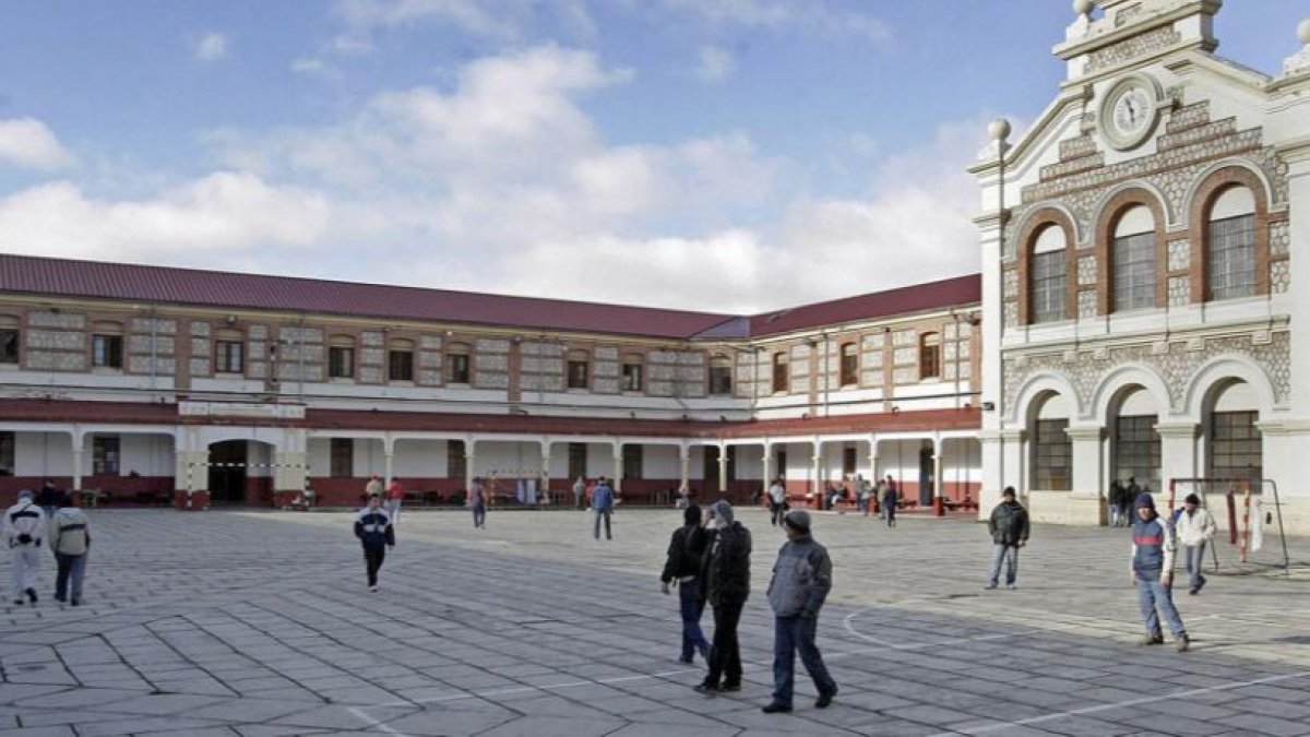 Imagen del interior de la cárcel de Burgos. ECB