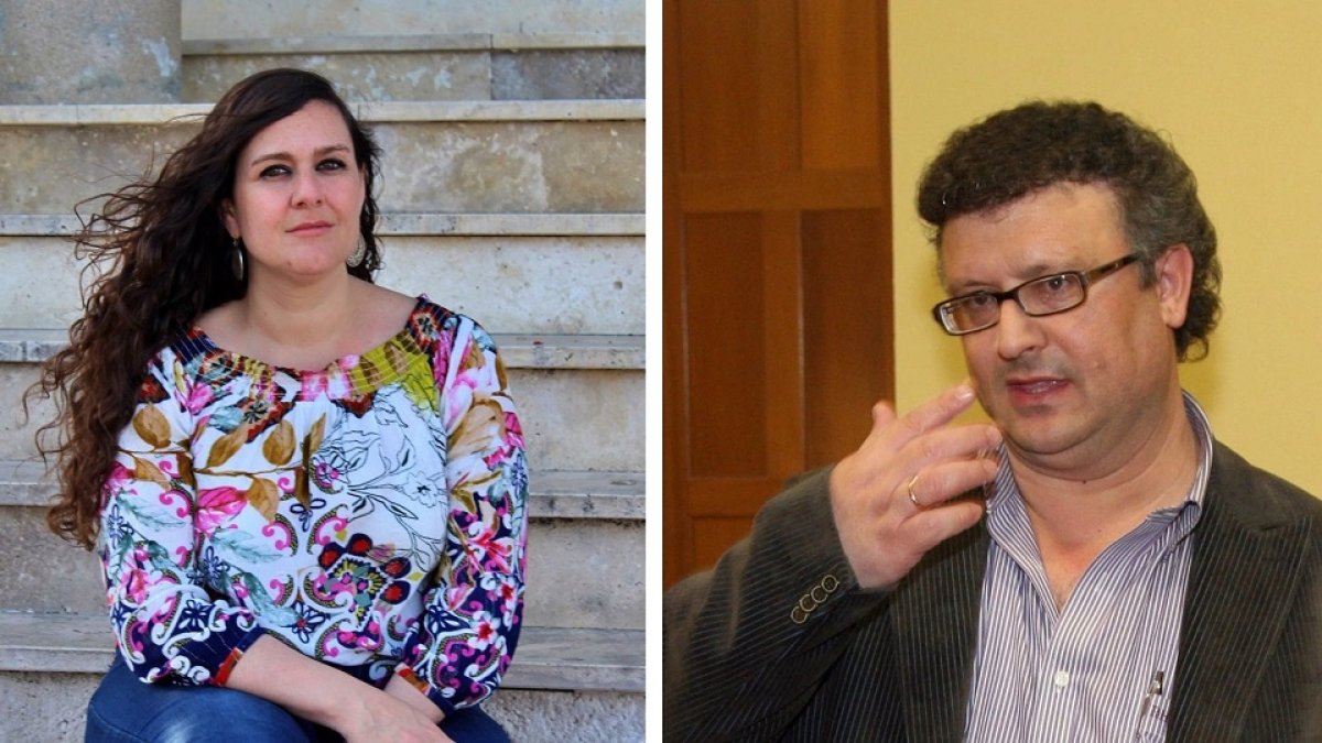 Gloria Vázquez y Alberto de Paz. EL MUNDO