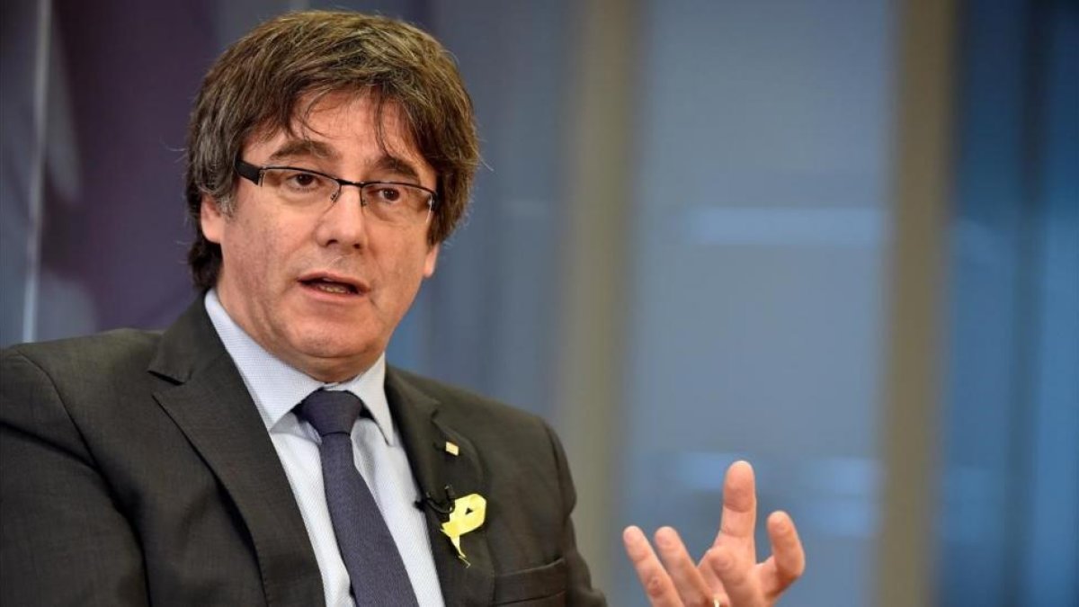 Carles Puigdemont, el pasado 23 de diciembre-ERIC VIDAL (REUTERS)