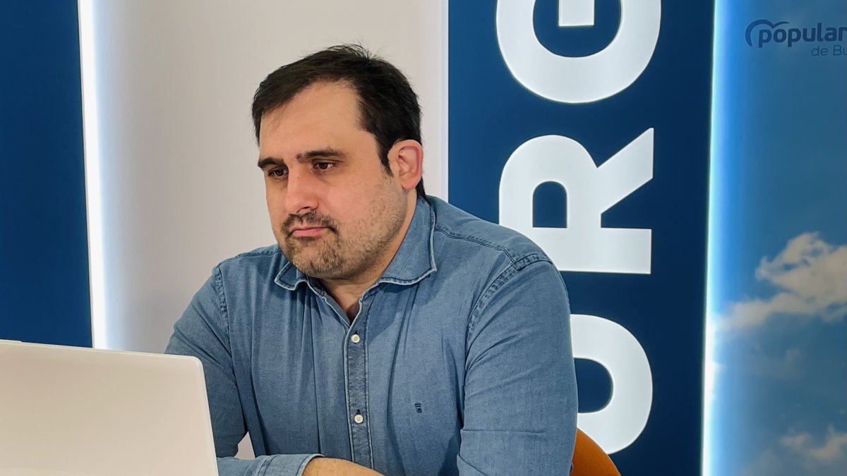 Jorge Berzosa en una rueda de prensa. ECB