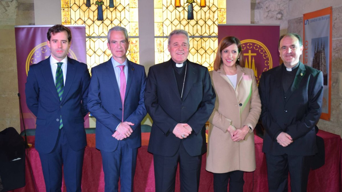Imagen de la presentación de la Semana Santa 2023. ARZOBISPADO DE BURGOS