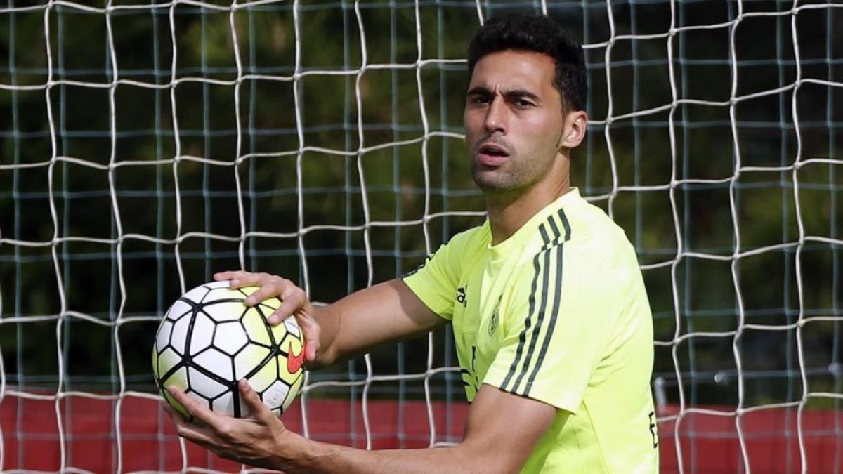 Álvaro Arbeloa.-EFE / JAVIER LIZÓN