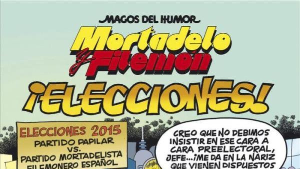 Portada de ¡Elecciones!-EFE